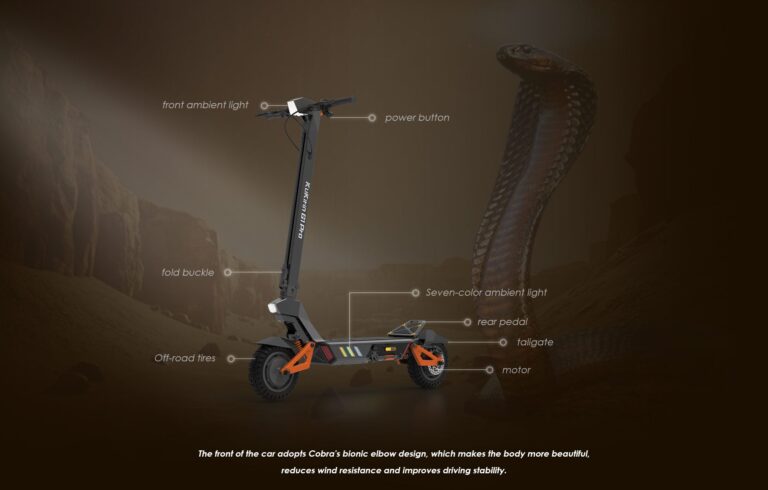 a kukirin scooter with instructions