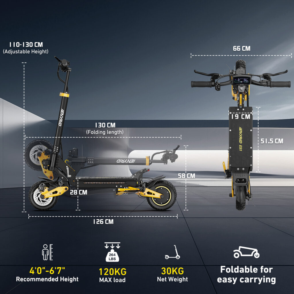 iENYRID ES1 dimensions