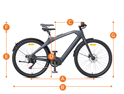 Engwe Mapfour N1 Pro dimensions